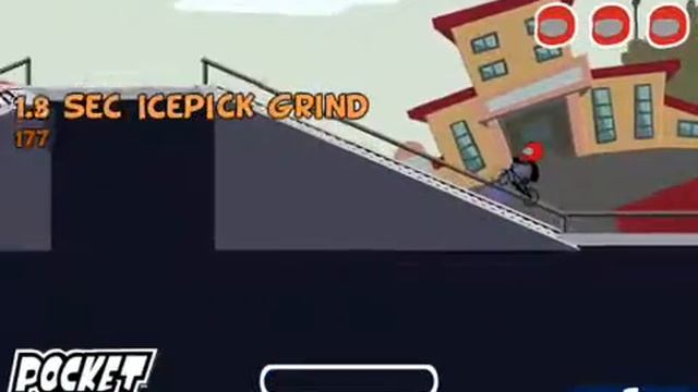 Pocket BMX School Timed Run 5,362 Points Replay смотреть онлайн