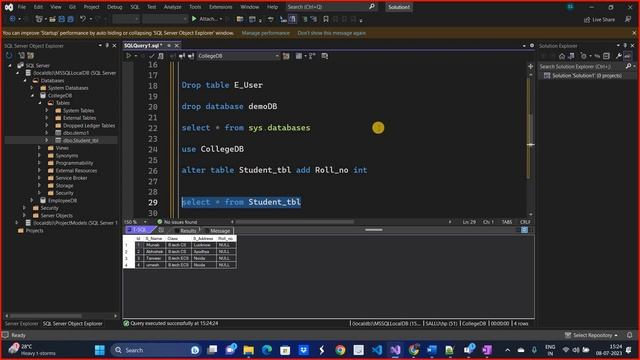SQL Query ,Alter, Drop, delete, Rename, Modify,SQL Server Database,MS SQL Server, Today Technologie смотреть онлайн
