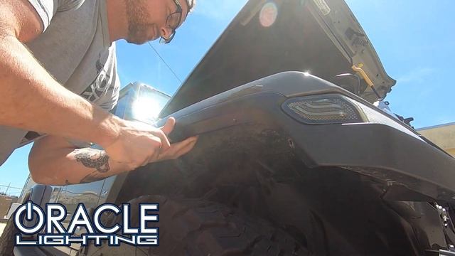 Pre-Runner LED Grill Light Kit Install on Jeep Wrangler and Gladiator by ORACLE Lighting смотреть онлайн