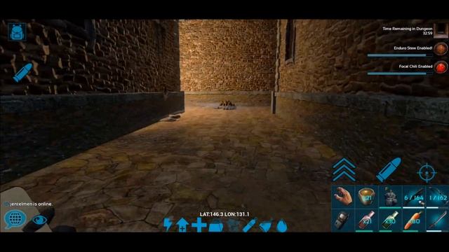 ARK Mobile, прохождение данжа The Twisted Chambers смотреть онлайн