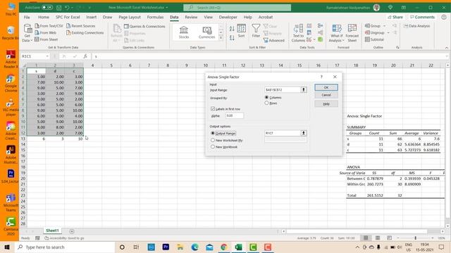 Input range should be in Contiguous Reference Error in EXCEL - DOUBT clarified смотреть онлайн