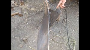 Т-40АМ + ПЛН-3-35 изготовление плуга для «сороковки»