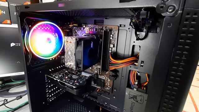 Сборка 2070 _30550₽_ Athlon 200GE / B450M Pro / 8Gb / ssd 240 / GTX1650 4Gb/ 500W / Formula CL-3301 смотреть онлайн