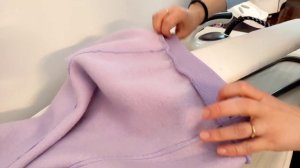 Как сшить трикотажный  пояс и манжеты на спортивных брюках.