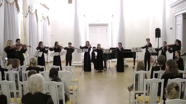 Артемьев, «Поклонники», Ансамбль скрипачей Аничкова дворца смотреть онлайн