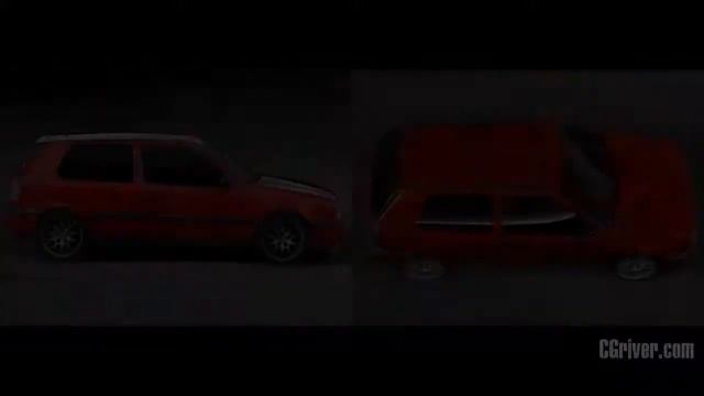 3D Model: Volkswagen Golf Mk3 GTi 1991-1997 - CGriver.com смотреть онлайн