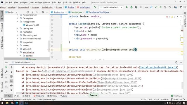 160 - Utility Classes - Serialization pt 02 смотреть онлайн