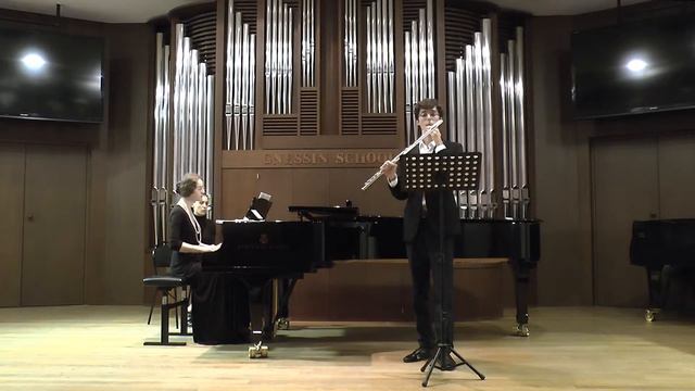 К.Рейнеке - Соната "Ундина" для флейты и фортепиано.C.Reinecke - Sonata "Undine" for flute and pian смотреть онлайн