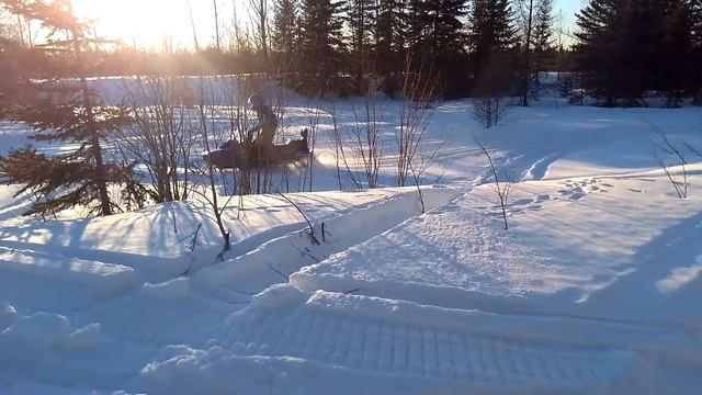 Yamaha Venture 500cc in deep powder смотреть онлайн