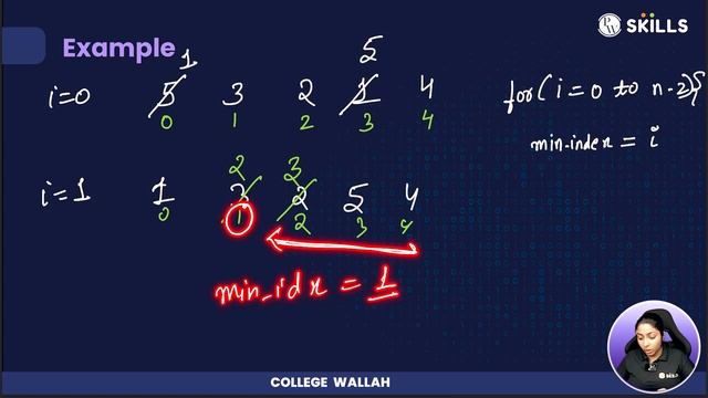 Selection Sort Algorithm | Lecture-38 | Java and DSA Foundation course смотреть онлайн