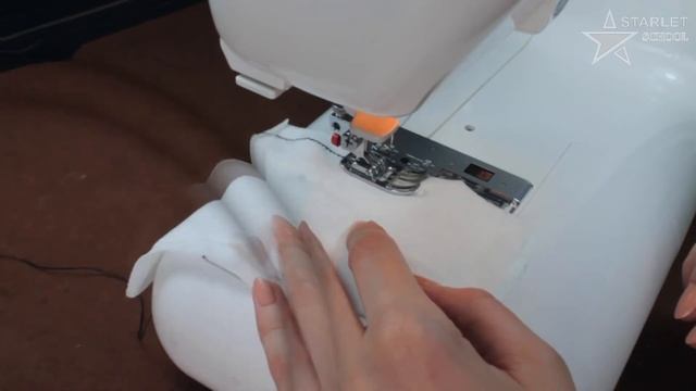 Стачивающий шов эластичная строчка смотреть онлайн