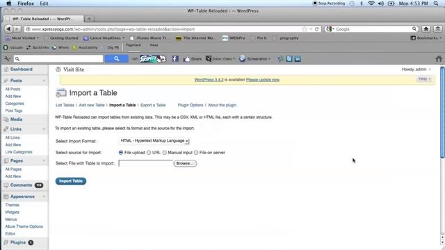How to Import Tables From Word Into a WordPress Blog : WordPress Guide смотреть онлайн