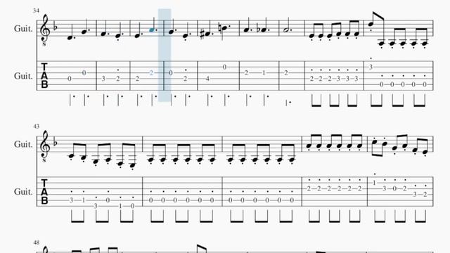 Guitar Tab: How to play Hornet (Hollow Knight) by Christopher Larkin смотреть онлайн