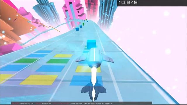Играем в AudioSurf_2 смотреть онлайн
