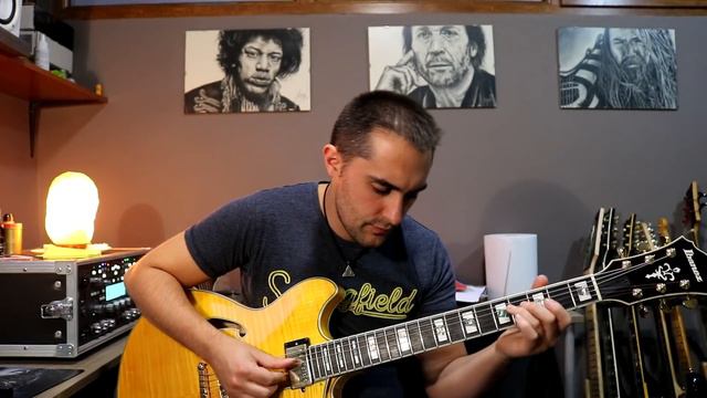 GUITARRA DE JAZZ IBANEZ AS153 AA DEMO / REVIEW смотреть онлайн