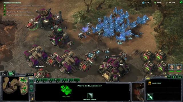 Starcraft Mass Recall: Episodio 1 - Mision 5 Español смотреть онлайн