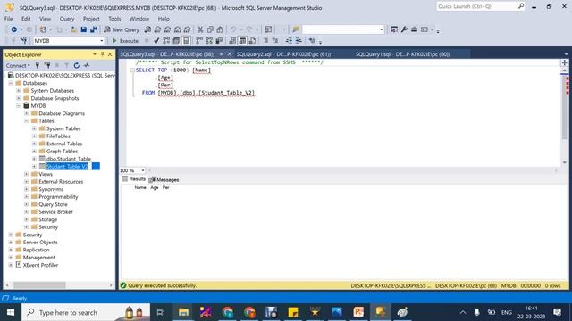 Fastest Way to create new Database and Table In MS SQL смотреть онлайн
