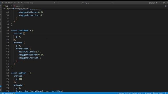 React JS website landing page animation using framer motion | Part #2 смотреть онлайн