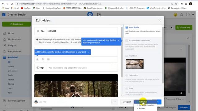 How to Remove Facebook Page Violation Tutorial Bangla 2022 смотреть онлайн