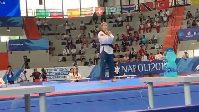 XXX Всемирная летняя Универсиада 2019.Италия. Неаполь. Тхэквондо ?(Пхумсе). ПОЛУХИНА АННА смотреть онлайн