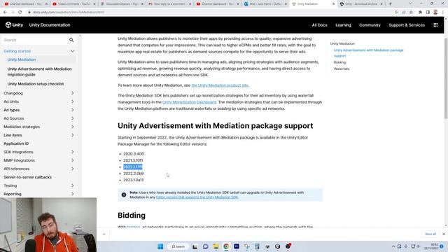 Unity Ads With Mediation Issues| The SDK has resolved to an incompatible version with the package смотреть онлайн
