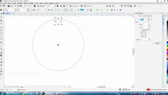 Corel Draw Tips & Tricks Transformation Docker let Corel do the Math смотреть онлайн
