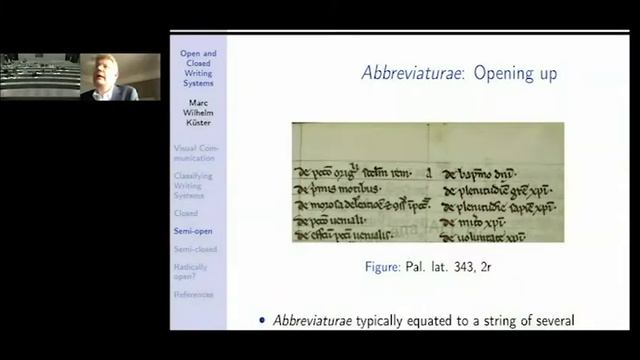 Marc Wilhelm Küster: Open and Closed Writing Systems смотреть онлайн