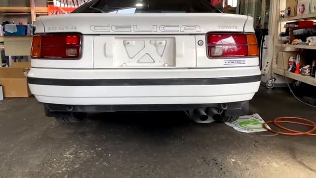 セリカ　ST160　3S　純正　排気音 смотреть онлайн