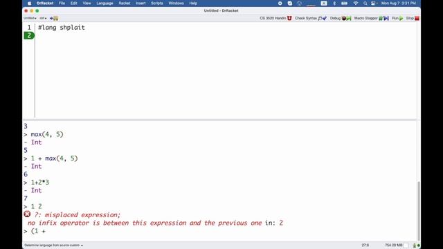 Shplait Tutorial 2 - operators and functions смотреть онлайн