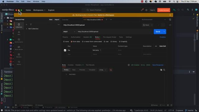 NestJs File Upload / NestJs Multer / Nestjs File Upload Example смотреть онлайн