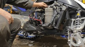 проверка уровня масла на  yamaha phazer или почему важно проверять на горямем моторе