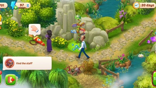 Magical Season | Save Katherine from evil forces | Homescapes | смотреть онлайн