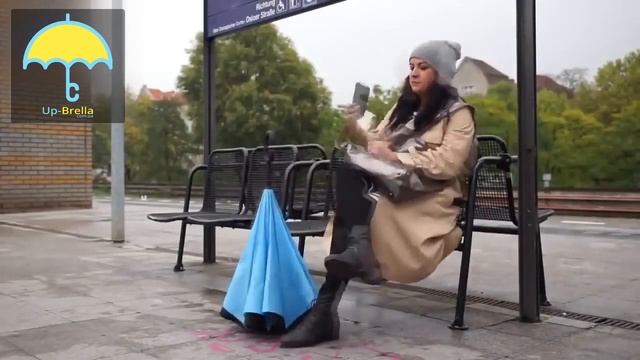 Ветрозащитный зонт обратного сложения UP-Brella+Подарок смотреть онлайн