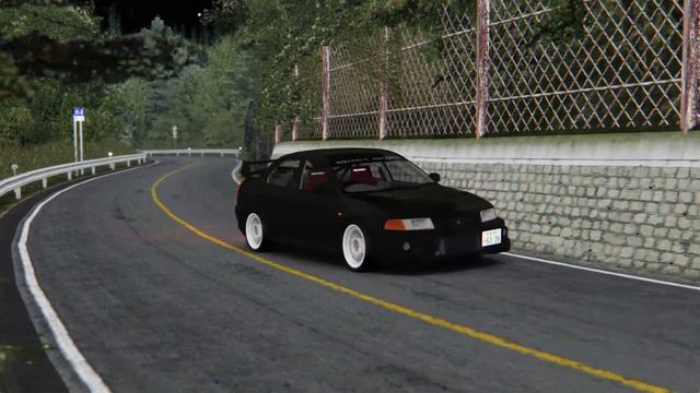 Assetto Corsa - Mt Akina Touge PT2 (The Rowdy Evo 6 Vs Stance Boi R34) смотреть онлайн