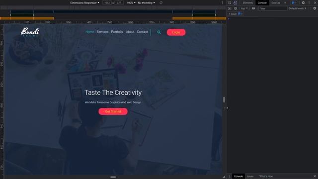 Responsive HTML SCSS JAVASCRIPT Template [PSD TO HTML] смотреть онлайн