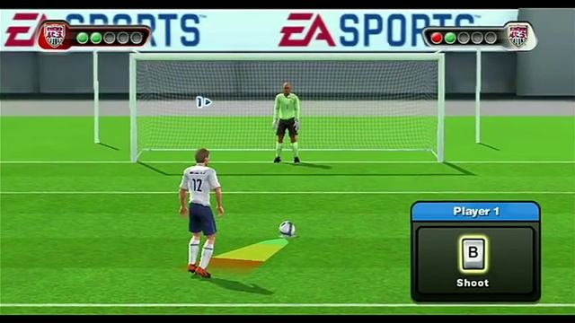 FIFA Soccer 10 Nintendo Wii Gameplay - Penalty Kicks смотреть онлайн