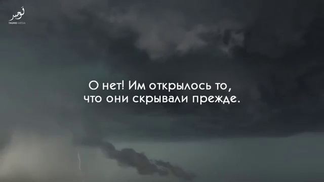 Сура 6 «Аль-Ан‘ам» аяты 22-32 смотреть онлайн