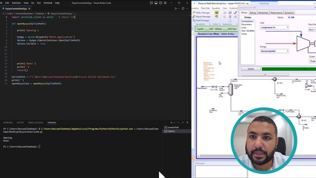 Connecting HYSYS to Python смотреть онлайн