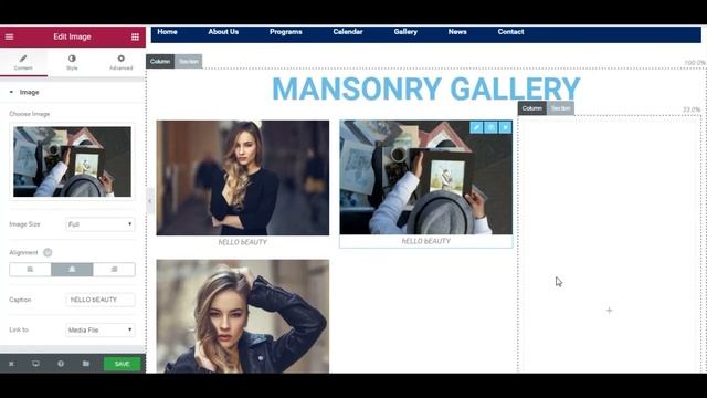 How to create masonry style gallery in Elementor Page Builder for WordPress смотреть онлайн