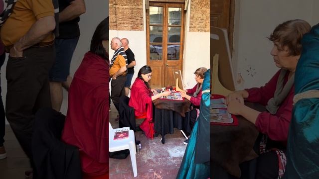 Ярмарка в San Telmo, историческая ярмарка в Аргентине. смотреть онлайн