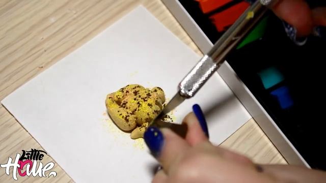 ЕДА ДЛЯ КУКОЛ И СИЛЬВАНОВ: ЛЕПИМ КУРИЦУ! ДЕЛАЕМ ТАРЕЛКИ!