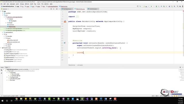 Android Development Tutorial - Custom Last Item Grid Layout смотреть онлайн