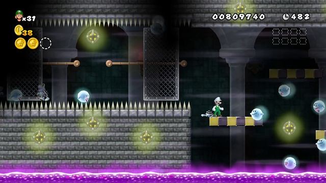 (King Boo Final Battle) Evil Dark Moon Newer Super Luigi.Wii #9 Walkthrough 100% смотреть онлайн