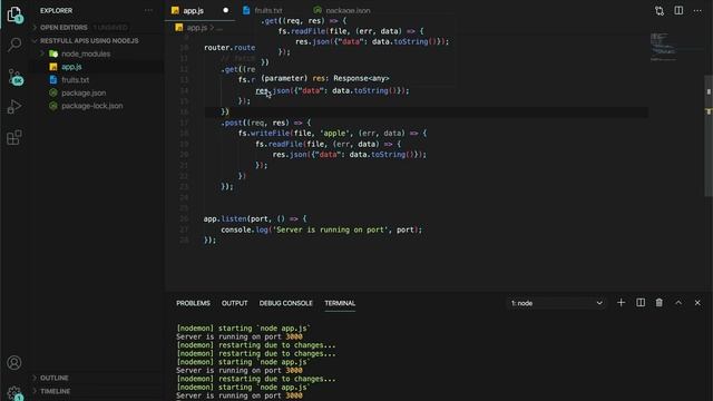 How to Create RESTful APIs Using NodeJS смотреть онлайн