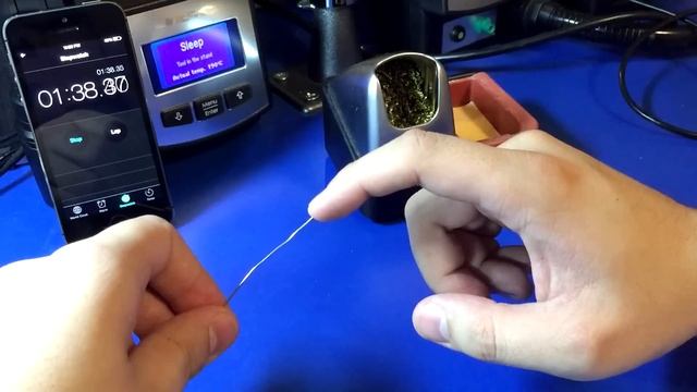 Review - Hakko FX-901 battery powered soldering iron (and comparison) #0015 смотреть онлайн