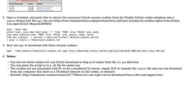 How do I bypass the license page to download Oracle/Sun Java on a server with wget? (4 Solutions!!) смотреть онлайн