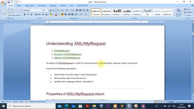ajax web technology смотреть онлайн