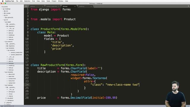 Try DJANGO Tutorial - 26 - Form Widgets смотреть онлайн