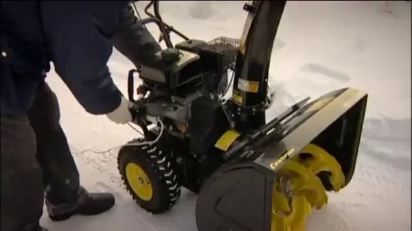 Обзор бензиновых снегоуборщиков Champion