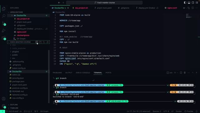 VUE CI/CD смотреть онлайн